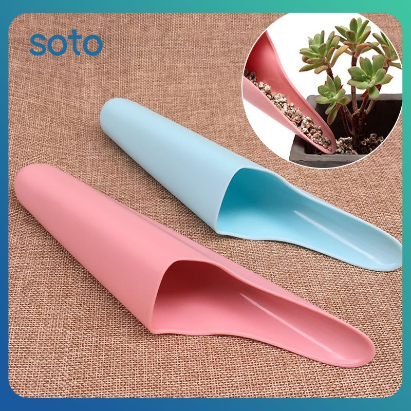 ♫Xô Trồng Cây Mini Xẻng Đất Cây Cảnh Làm Vườn Trong Chậu Xẻng Nhựa Dụng Cụ Làm Vườn Cây Thịt Cảnh Quan Siêu Nhỏ