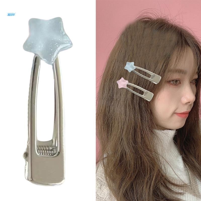 Kẹp Tóc Hình Ngôi Sao Năm Cánh Phong Cách Harajuku Y2K