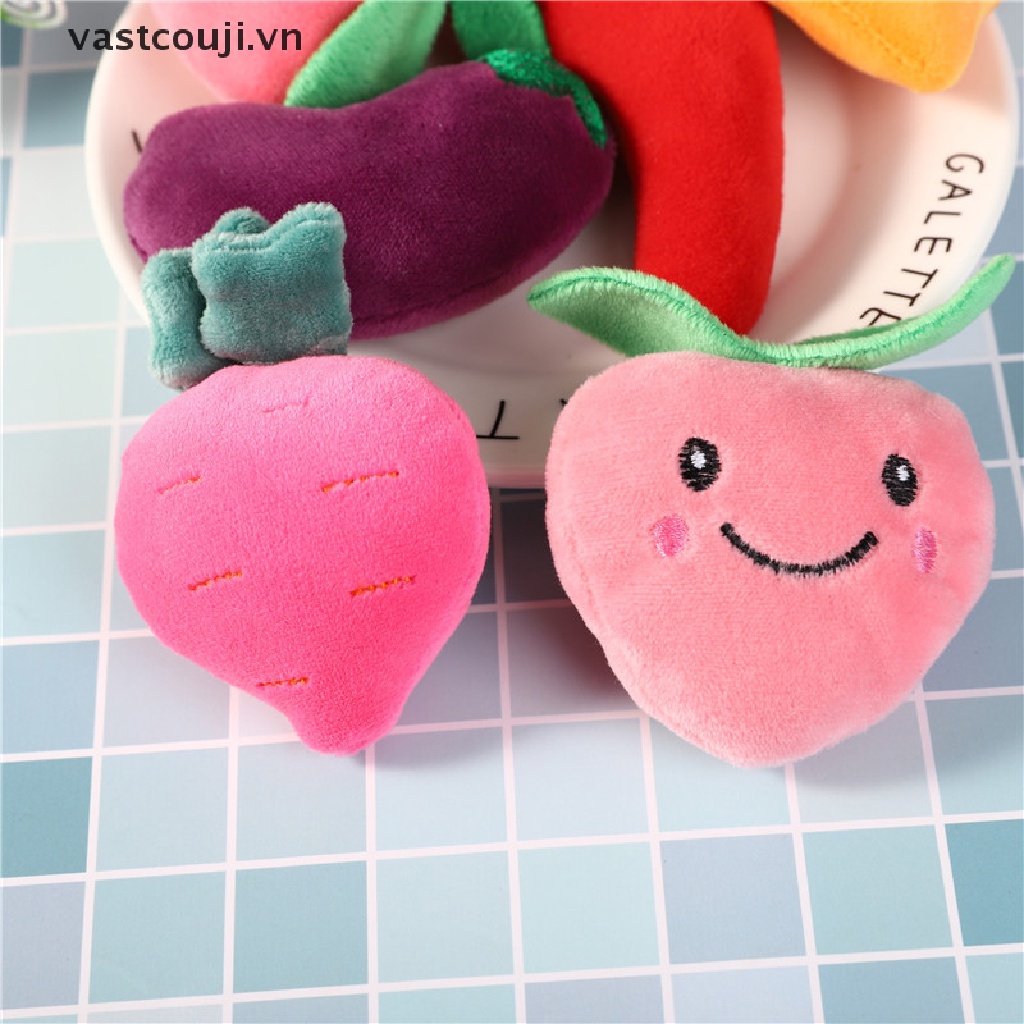 Set 2 Ghim Cài Áo Hình Trái Cây Bông Đáng Yêu