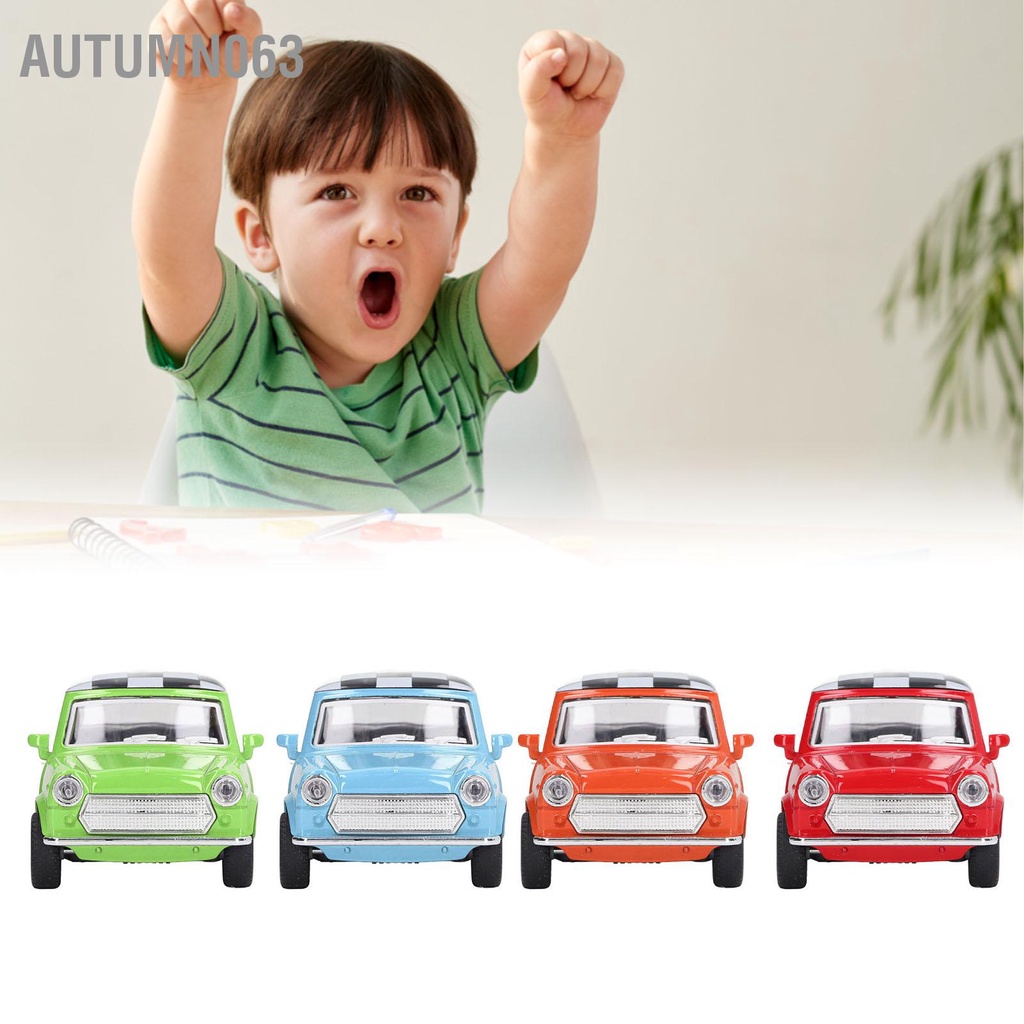 Autumn063 Năm 1/32 Lực Mô Phỏng Dễ Thương Hợp Kim Xe Đồ Chơi Hình Có Cửa Mở Cho Bộ Sưu Tập Trang Trí