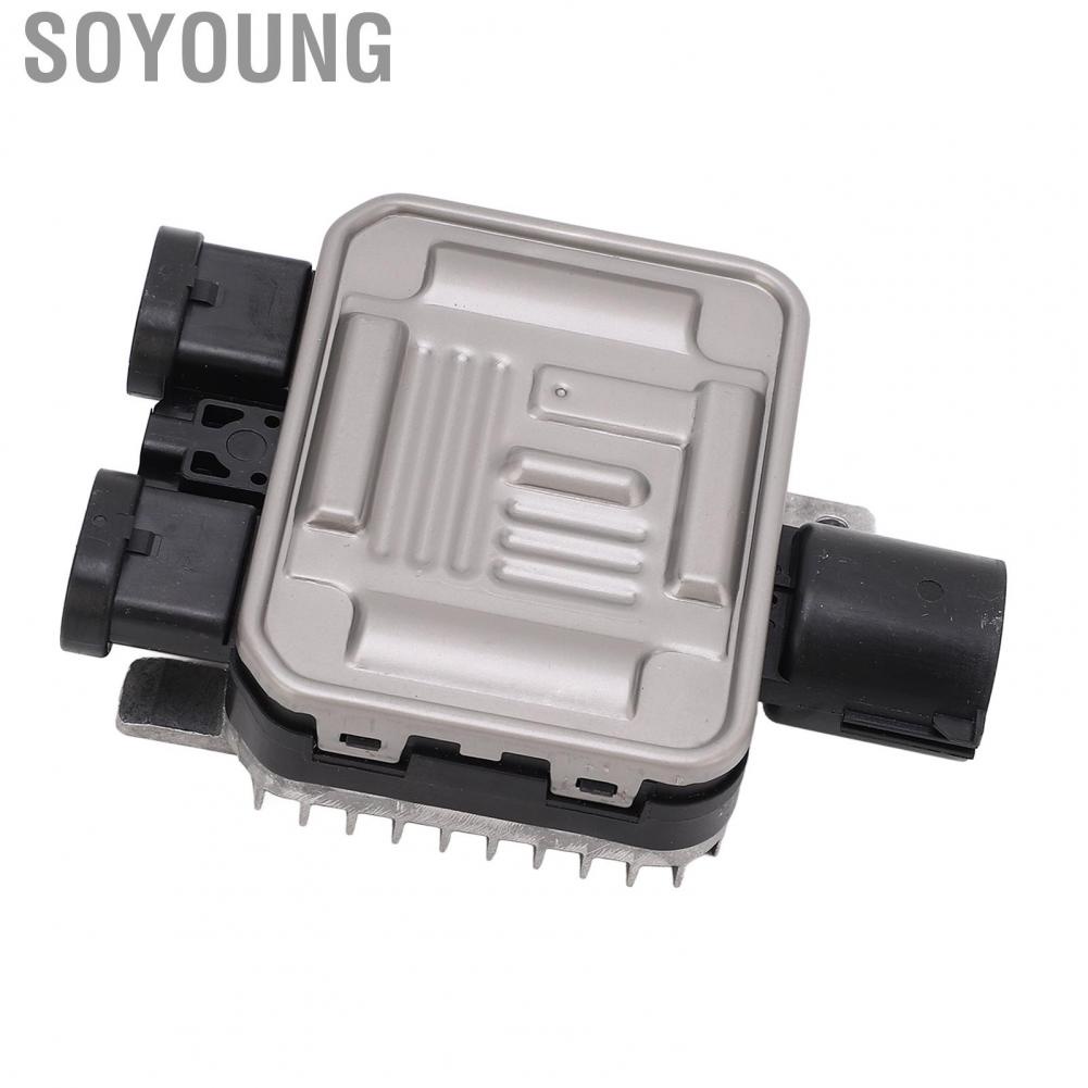 Soyoung Relay Radiator Control Module  Cooling Fan Unit 31305106 Easy To Install Durable Perfect Match High Performance Metal for Vehicle