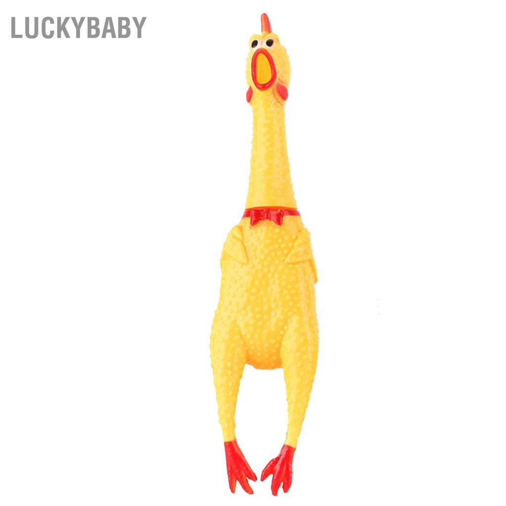 LUCKYBABY La Hét Gà Đồ Chơi Cho Chó Màu Vàng Giảm Stress Ngộ Nghĩnh An Toàn Squaking Người Lớn Trẻ Em