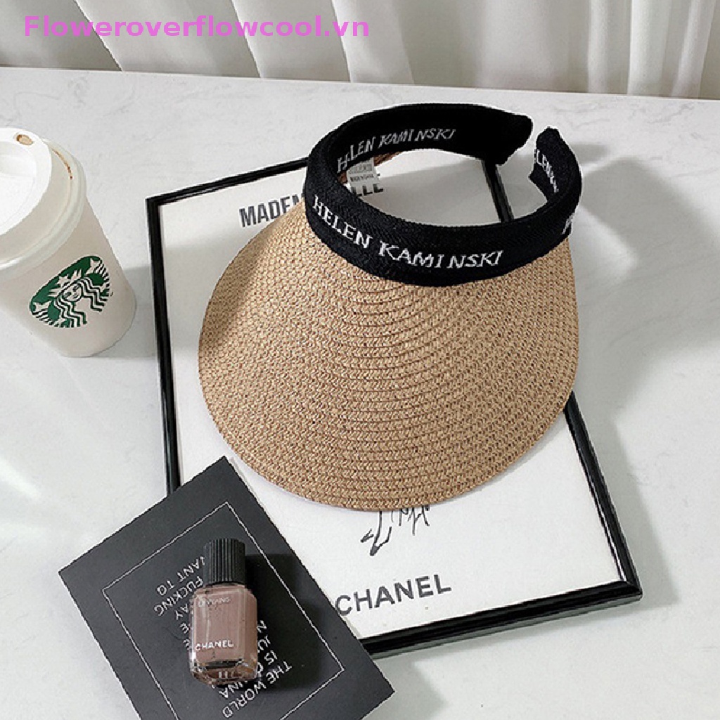 Mũ Cói Rộng Vành Chống Nắng Thời Trang Mùa Hè Cho Nữ