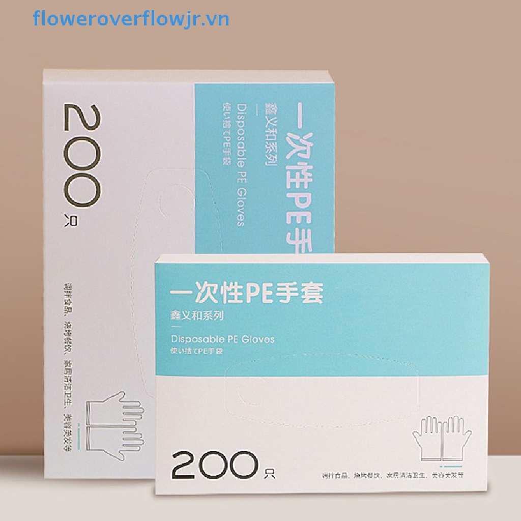 200 Bao Tay Nhựa Dùng Một Lần Tiện Dụng Và Bền
