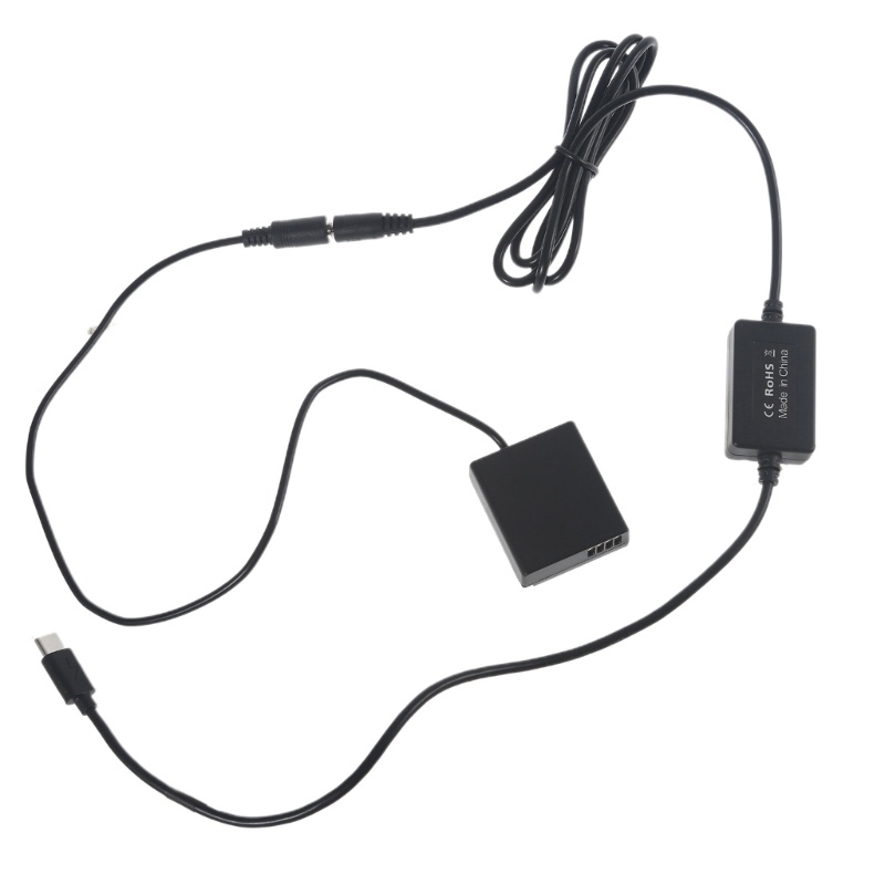 Dây Cáp Sạc USB Loại C BLG10 Dành Cho Pin DC Coupler AC8 DMW-BLG10 BLE9 DCC11 Panas