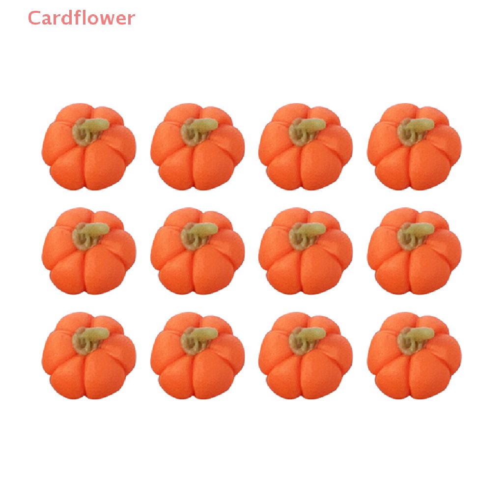 &lt; Cardflower &gt; Phụ Kiện Đồ Chơi Búp Bê mini Hình Bí Ngô Vàng Có peduncle Mới