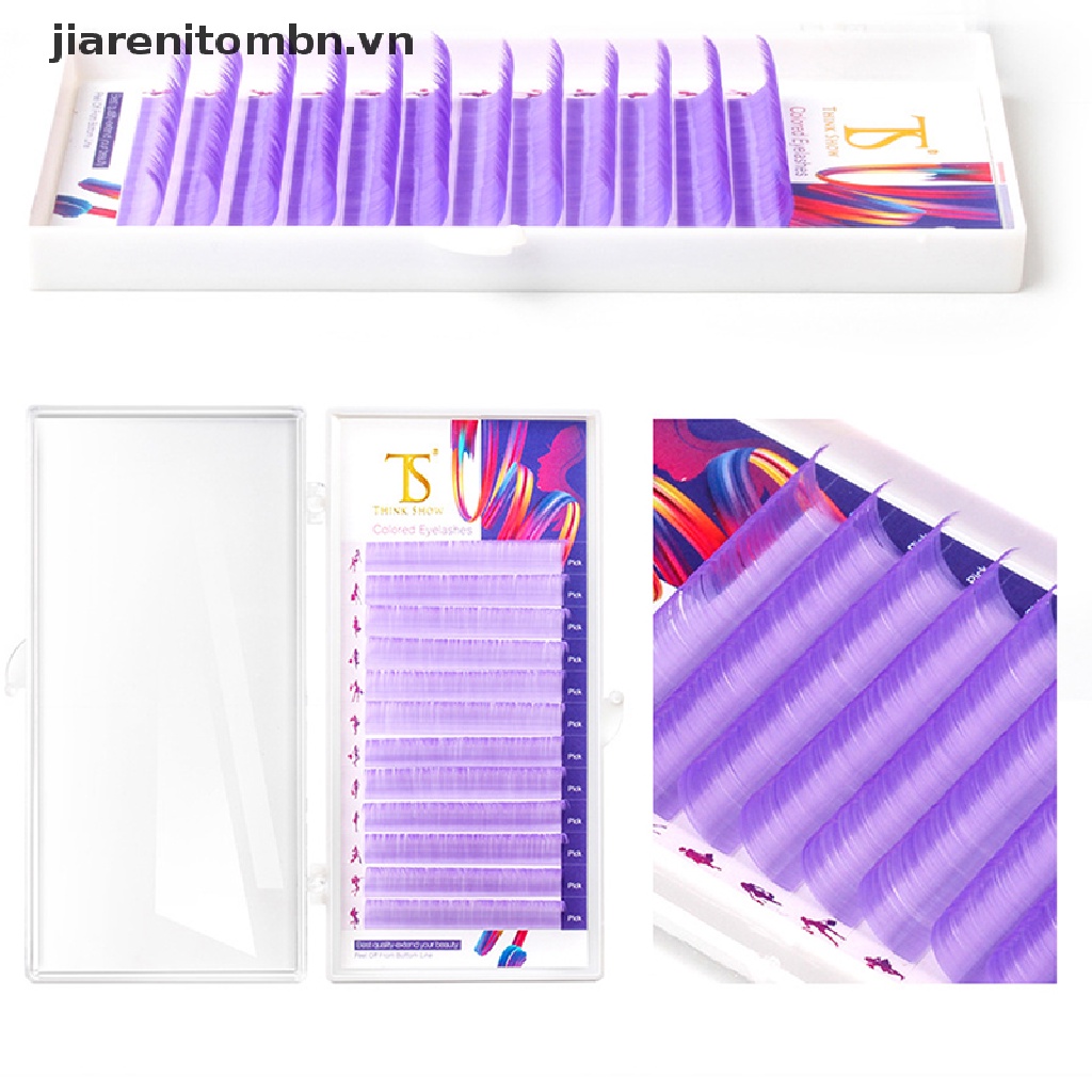 Mascara jiarenitombn 12 Màu Ombre Mềm Mịn Tự Nhiên