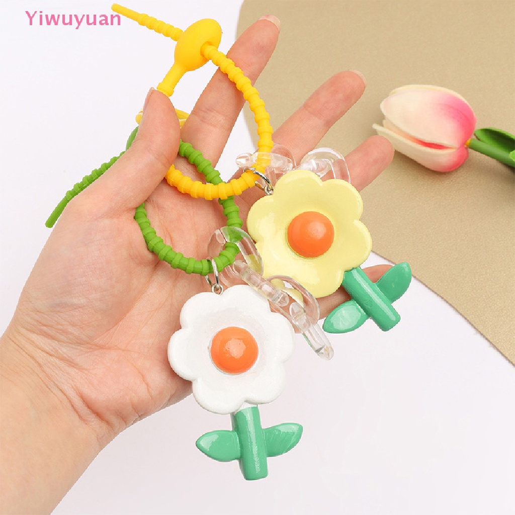 1 Móc Khóa Kim Loại Hình Hoa Chống Thấm Nước Mới