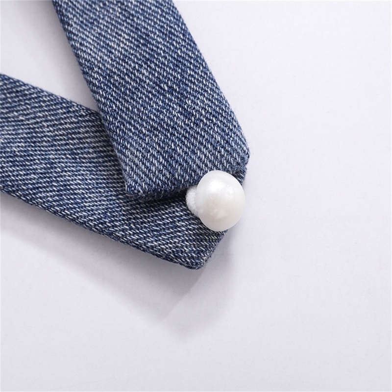 Áo Croptop Trễ Vai Chất Liệu Denim Mềm Mại Thời Trang Mùa Hè Quyến Rũ Cho Nữ