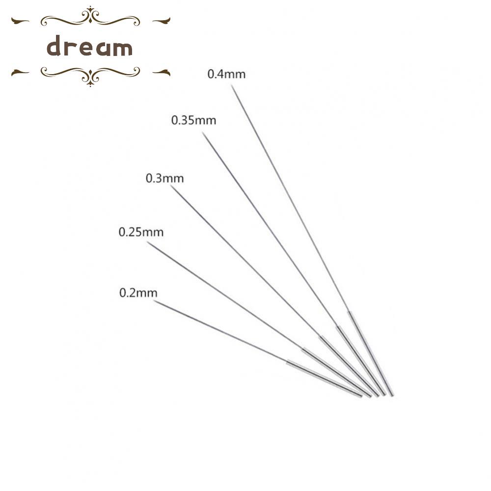 【DREAMLIFE】Nozzle Cleaning Needle Needles Stainless Steel 0.2/0.25/0.3/ 0.35/0.4mm