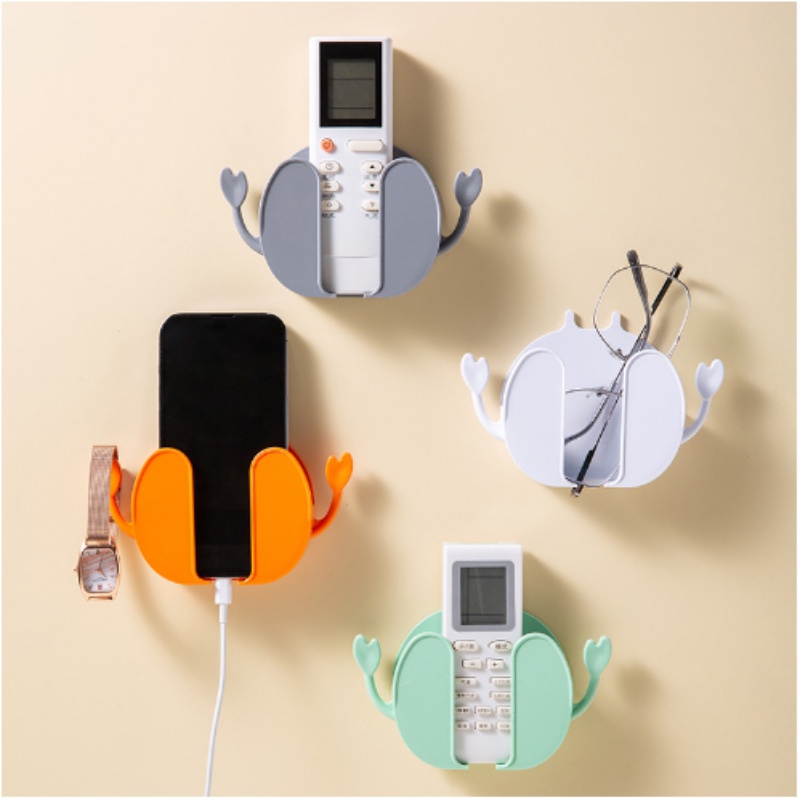 [Đặc trưng] Giá Đỡ Điều Khiển Từ Xa / Điện Thoại Gắn Tường Tiết Kiệm Không Gian Tiện Dụng Cho Gia Đình / Văn Phòng