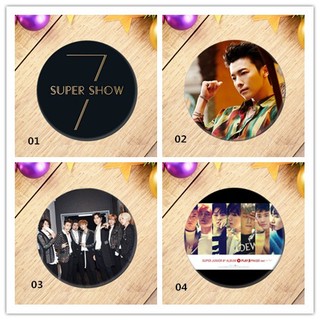 Huy Hiệu Trang Trí Hình Super Junior
