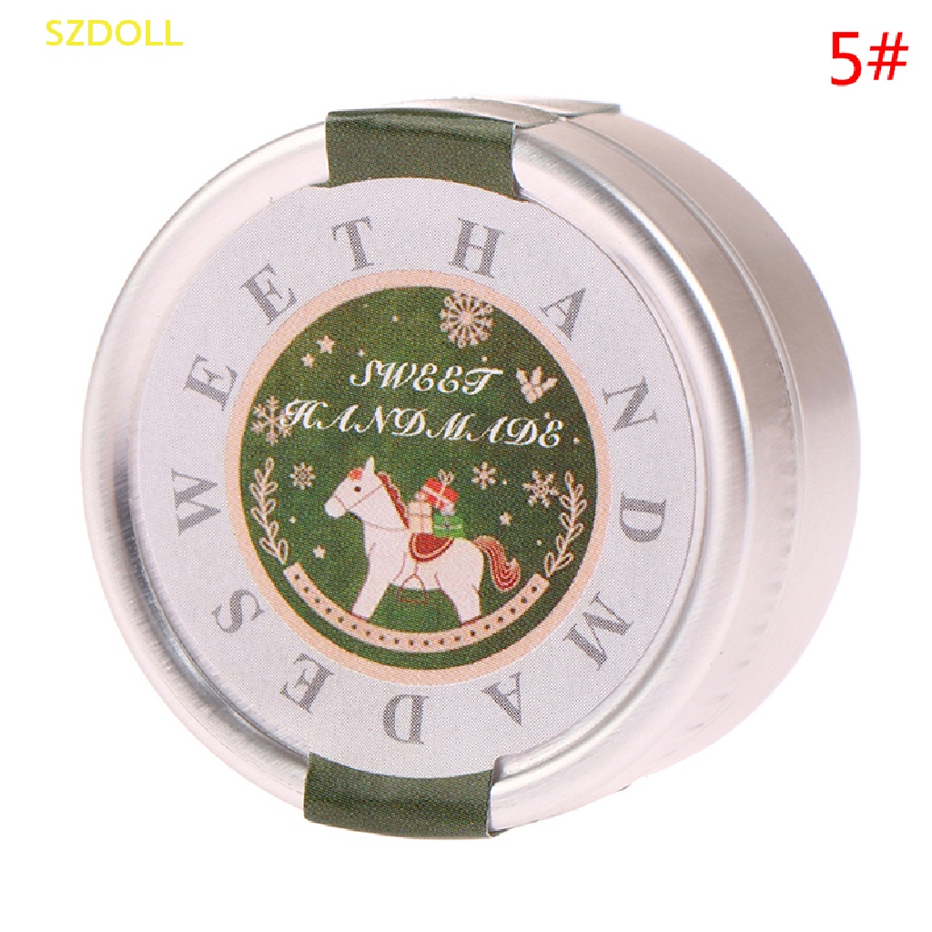 Hộp Thiếc Đựng Bánh Kẹo Giáng Sinh 1: 12 Trang Trí Nhà Búp Bê