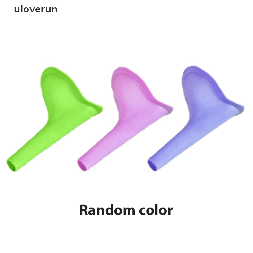 1 Dụng Cụ Đi Vệ Sinh Bằng Silica gel Tiện Dụng Cho Nữ