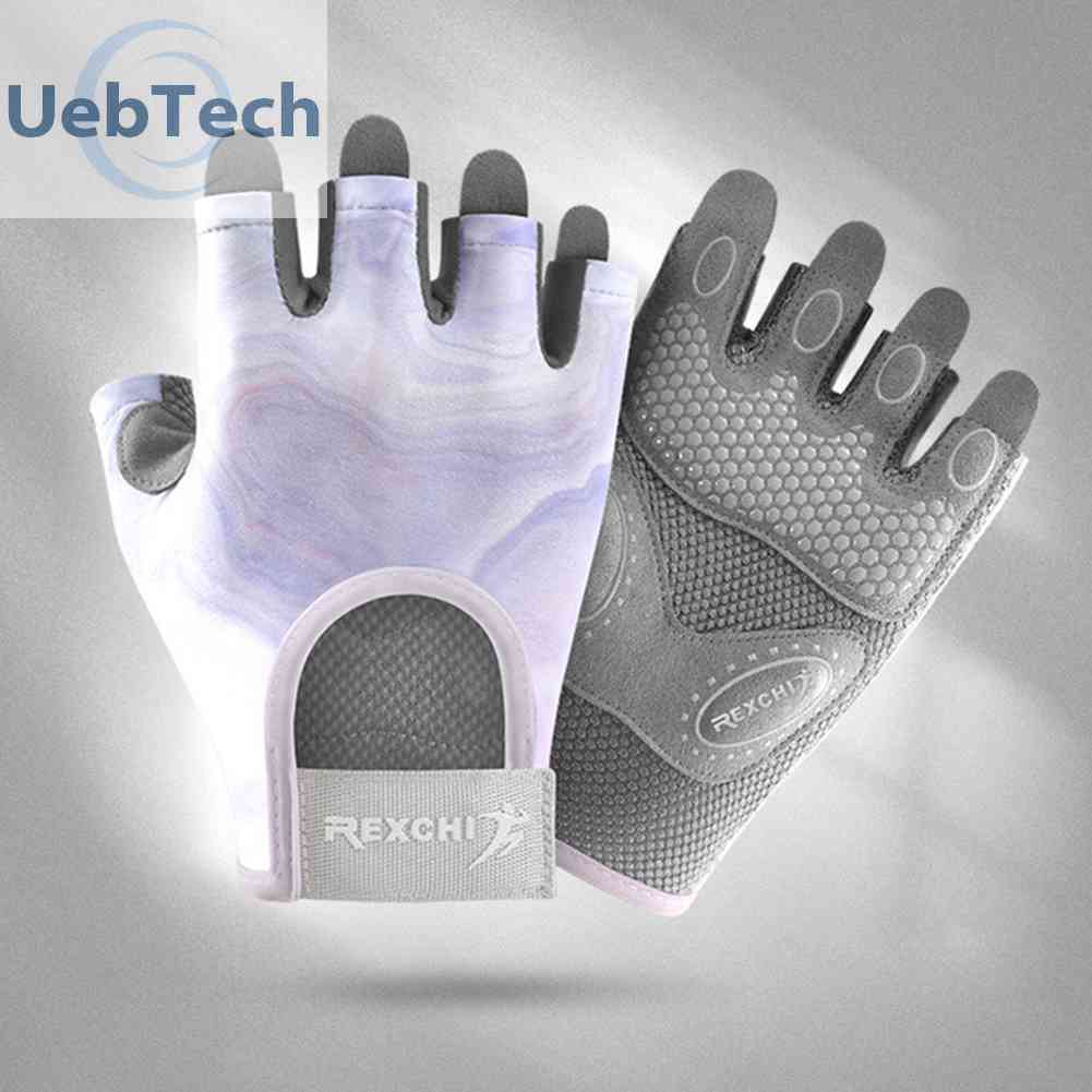 Găng Tay Thể Thao Hở Ngón Mềm Mại Chống Trượt Tiện Dụng