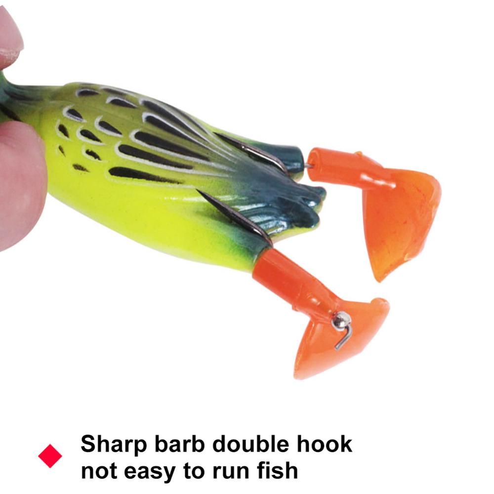 Mồi Câu Cá Giả Bằng Cao Su Mềm Hình Vịt 3D 11G 9.5CM M9Y5