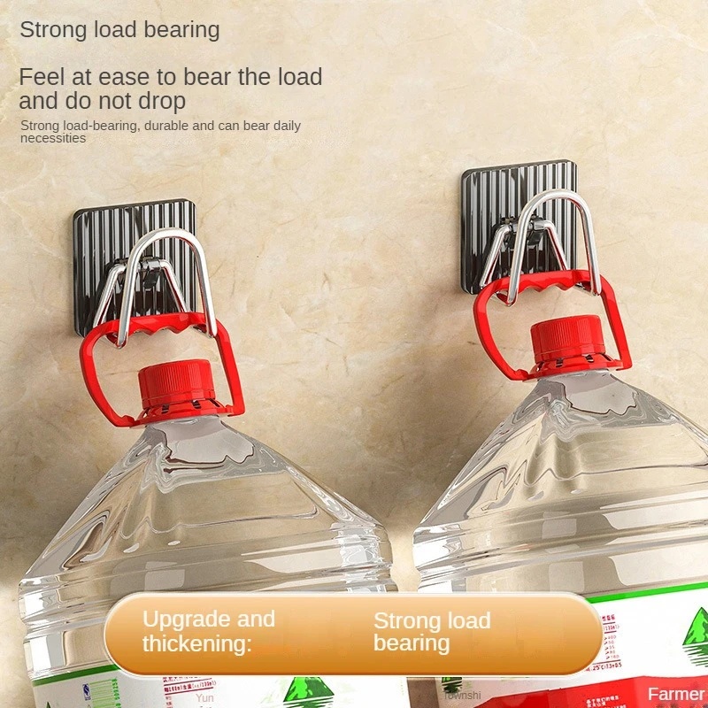 Giá Treo Khăn / Miếng Bọt Biển / Miếng Rửa Chén / Đồ Dùng Nhà Bếp / Phòng Tắm Bằng Thép Không Gỉ Cao Cấp Có Giác Hút Nhẹ Sang Trọng