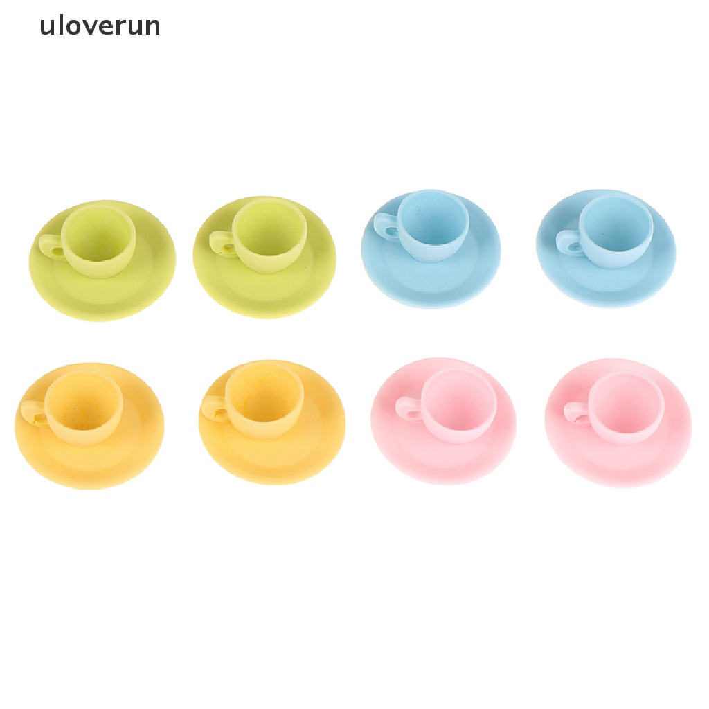 Set 2 Ly Cà Phê Mini Xinh Xắn Cho Nhà Búp Bê