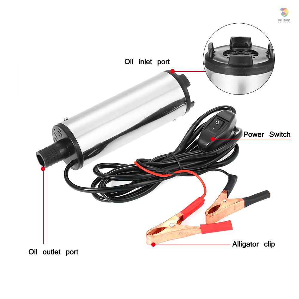 Bơm Nhiên Liệu 51mm DC 12V / 24V Chuyên Dụng