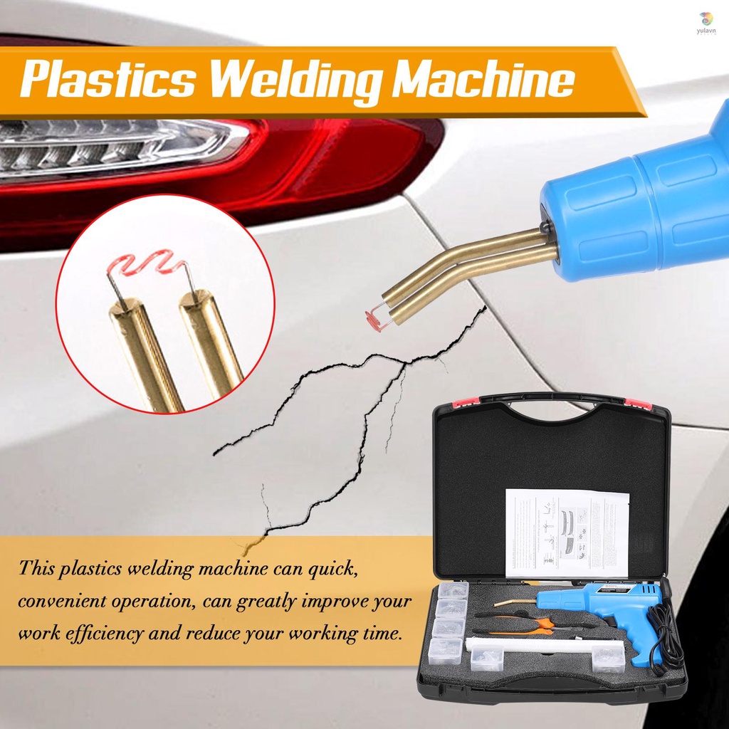 Máy Hàn Cầm Tay 100W Bằng Nhựa Kèm 600 Ghim Bấm