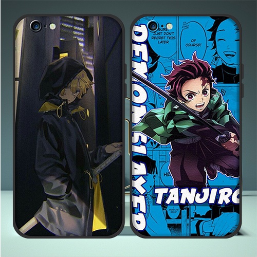 Ốp Lưng TPU Mềm Chống Rơi In Hình anime Agatsuma Zenitsu Cho iPhone 6 6s Plus