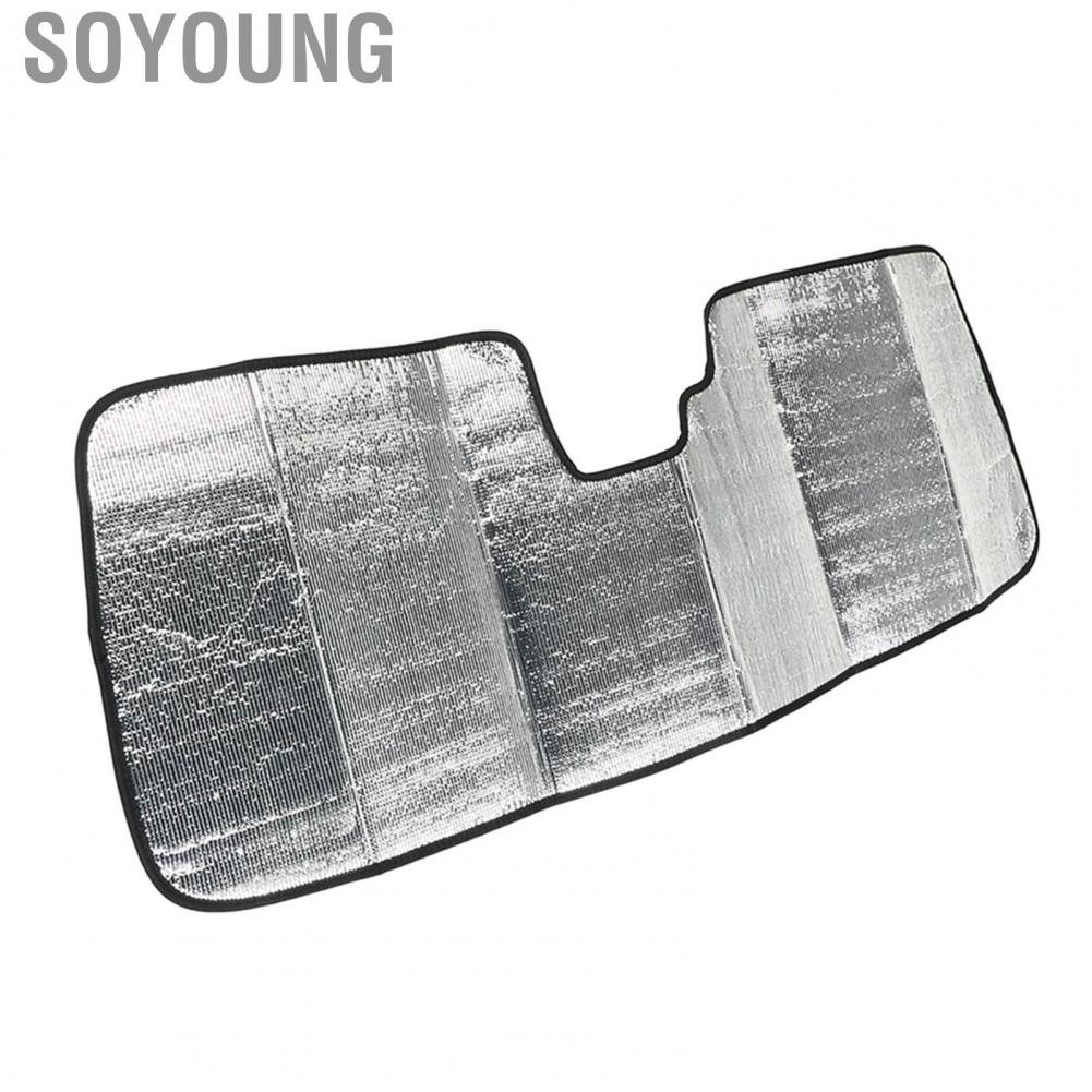 Soyoung Car Sun Shade  Long Service Life Heat Protection Space Saving Front Window Sunshade Cover for