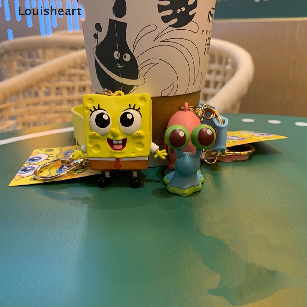 Louisheart Móc Khóa Hình SpongeBob SquarePants Dễ Thương TFG
