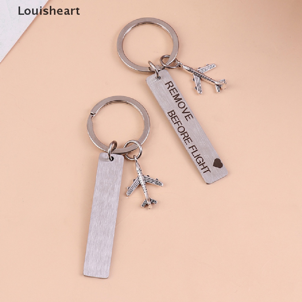 Thẻ Hành Lý Bằng Kim Loại 1 * 5cm Khắc Chữ Rmove Dùng Làm Quà Tặng Cho Phi Công / Tàu Thuyền / Du Lịch