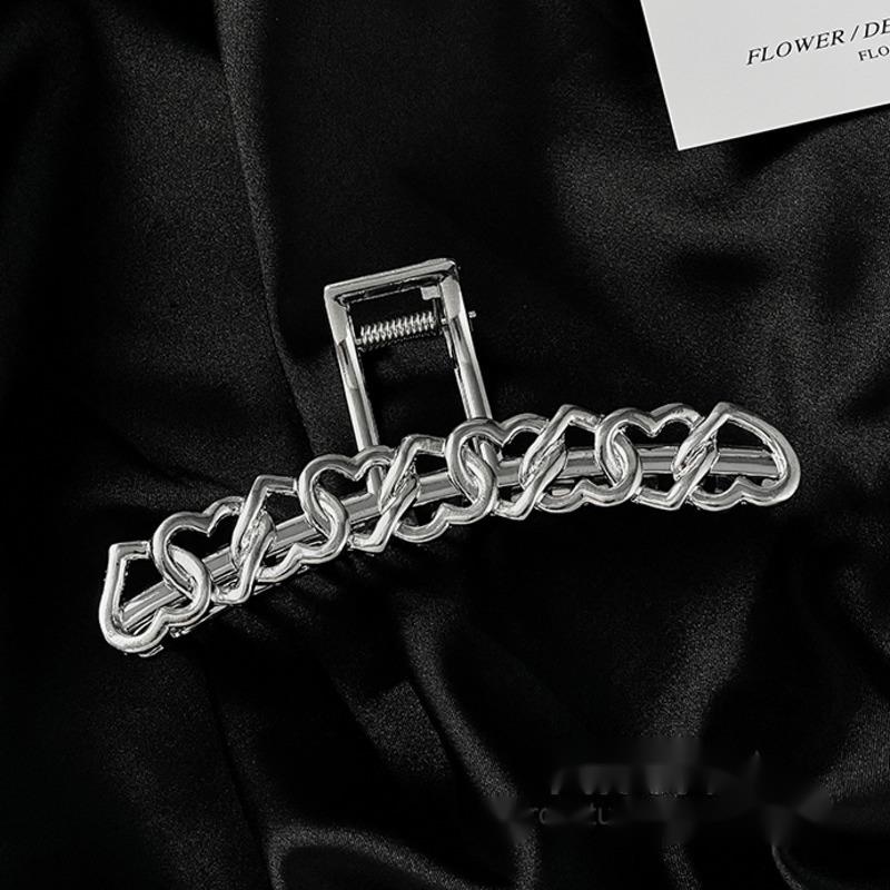 Kẹp Tóc Hình Cá Mập Bằng Kim Loại Cho Nữ