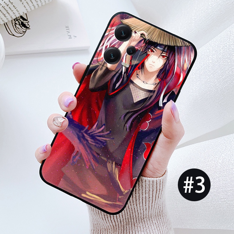 Ốp Điện Thoại Dẻo Họa Tiết Hoạt Hình Naruto Sasuke Cho Redmi NOTE 12 12C 11A PRO PLUS 4G 5G