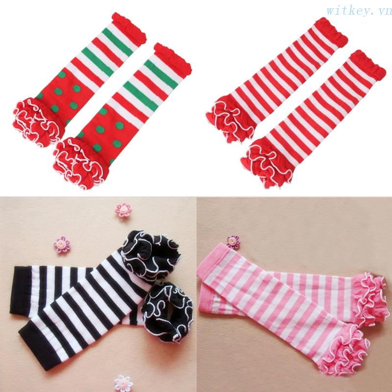 Tất Ống Cao Tới Gối Giữ Ấm Thời Trang Mới Cho Bé Gái