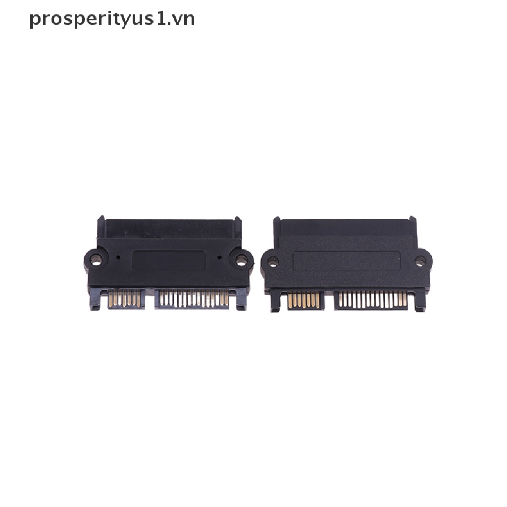 1 Adapter Chuyển Đổi Góc Thẳng SATA Sang SATA SFF-8482 SAS Sang SATA 180 Độ prosperityus1