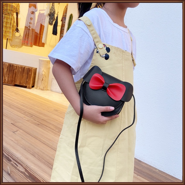 Túi Đeo Chéo Mini Đính Nơ Dễ Thương Thời Trang Cho Nữ