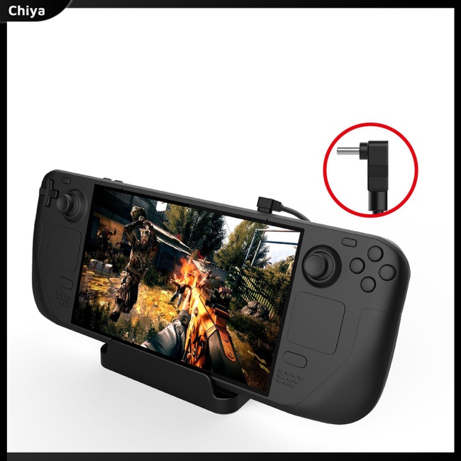 Bộ Giá Đỡ Trưng Bày Máy Tính Chơi Game Kèm Cáp Sạc Tiện Dụng