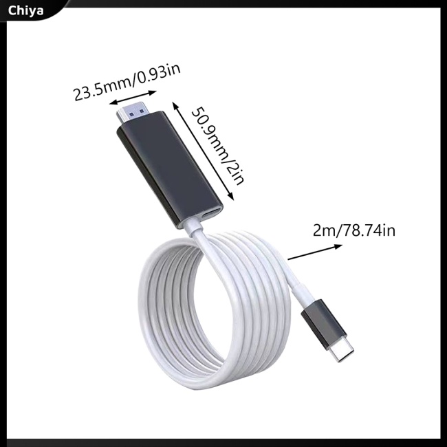 Dây Cáp Sạc Nhanh Chuyển Đổi 4k Type c Sang Hdmi Usb-c Sang PD 55w Cho Điện Thoại / Máy Tính Bảng