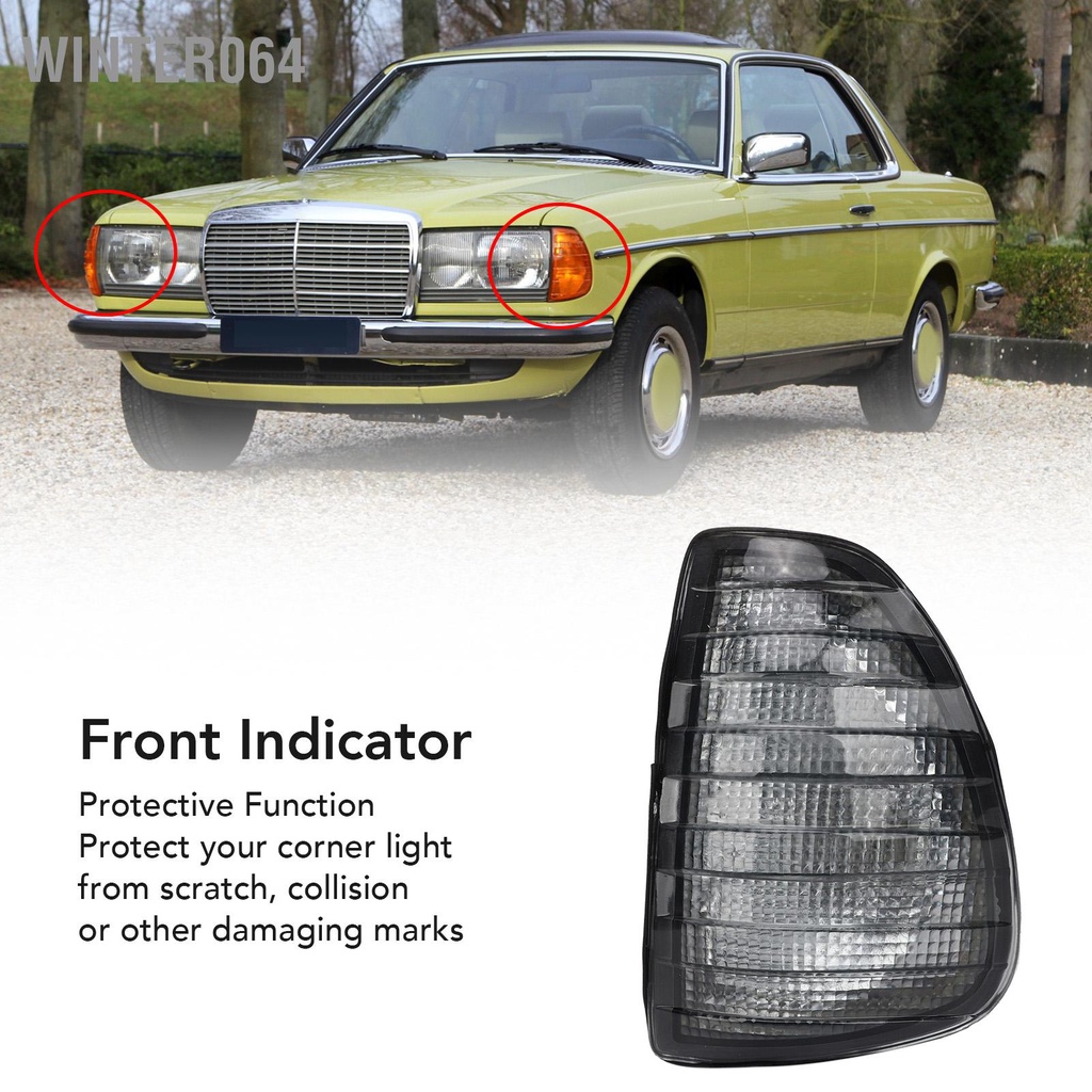 Winter064 Đèn báo rẽ phía trước Thay thế đèn góc ô tô cho W123 1976‑1985