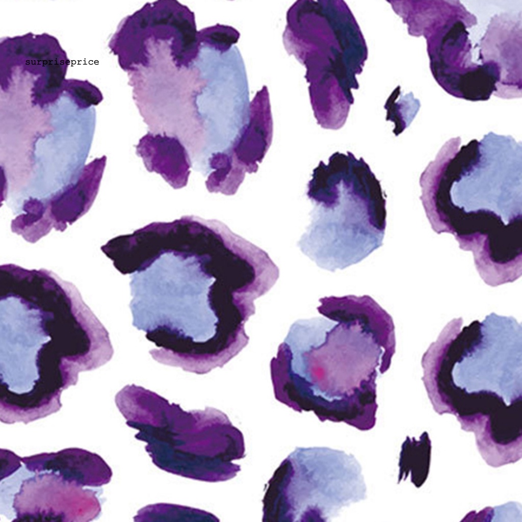 Sticker PVC Dán Tường Tự Dính Họa Tiết Da Báo Trang Trí Phòng Khách