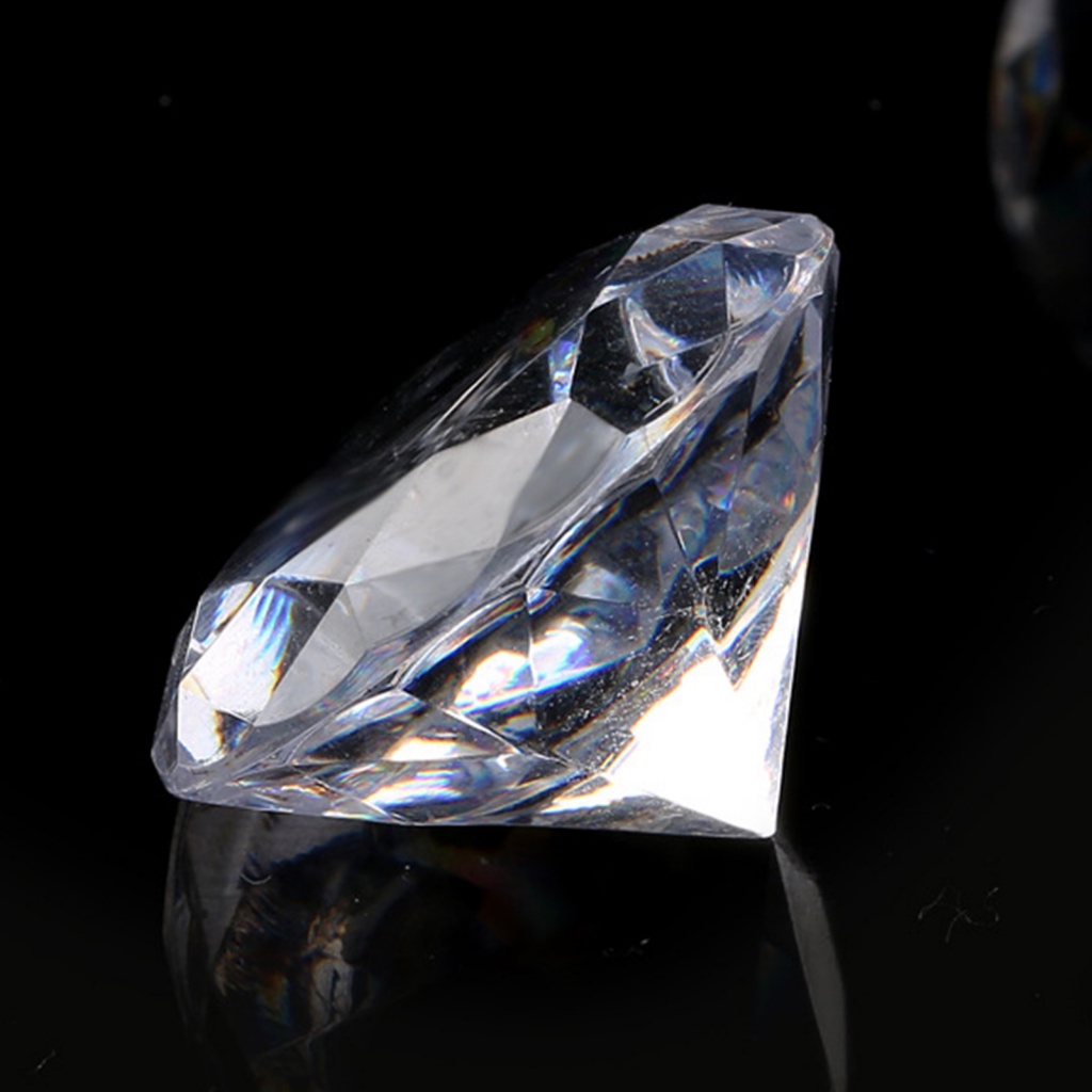 Túi 500g Hạt Kim Cương Giả Bằng Acrylic Dùng Làm Trang Sức