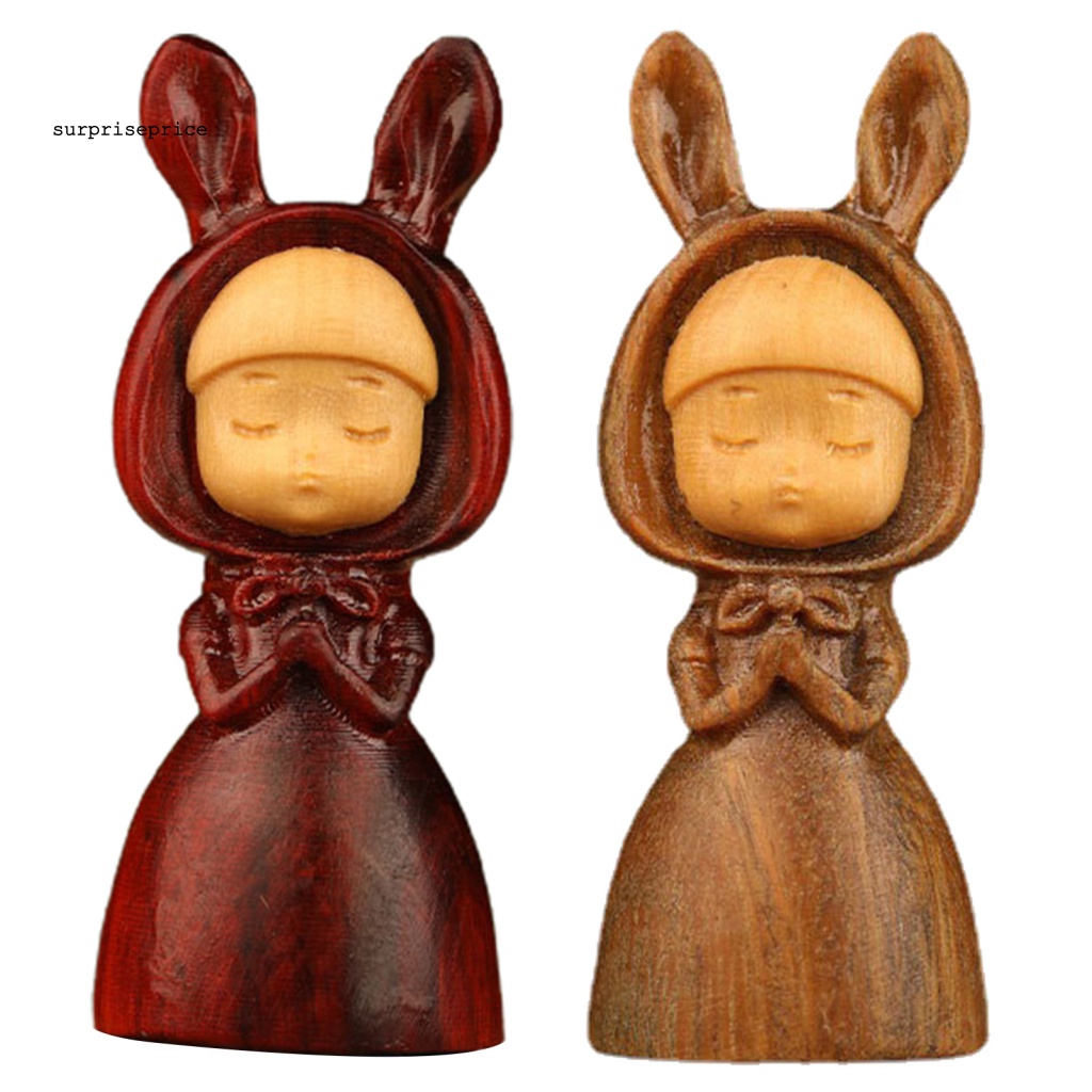 Spa Đồ Trang Trí Bằng Gỗ Hình Thỏ Hoạt Hình Bắt Mắt Đáng Yêu Đa Năng Để Bàn Trang Trí Nhà Cửa