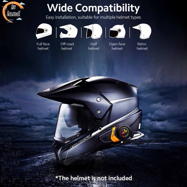 Tai Nghe Trùm Đầu Lx3 Tích Hợp Đèn Kết Nối Bluetooth 5.0 Giảm Tiếng Ồn Thông Minh Dùng Khi Lái Xe Mô Tô