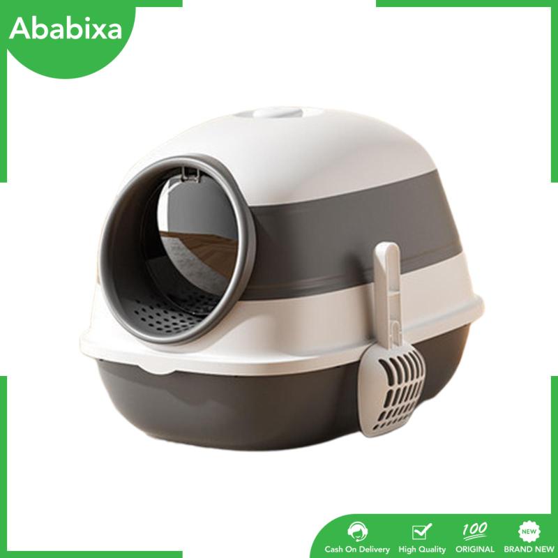 [Ababixa] Hộp Đi Vệ Sinh Chống Văng Có Thể Tháo Rời Cho Mèo