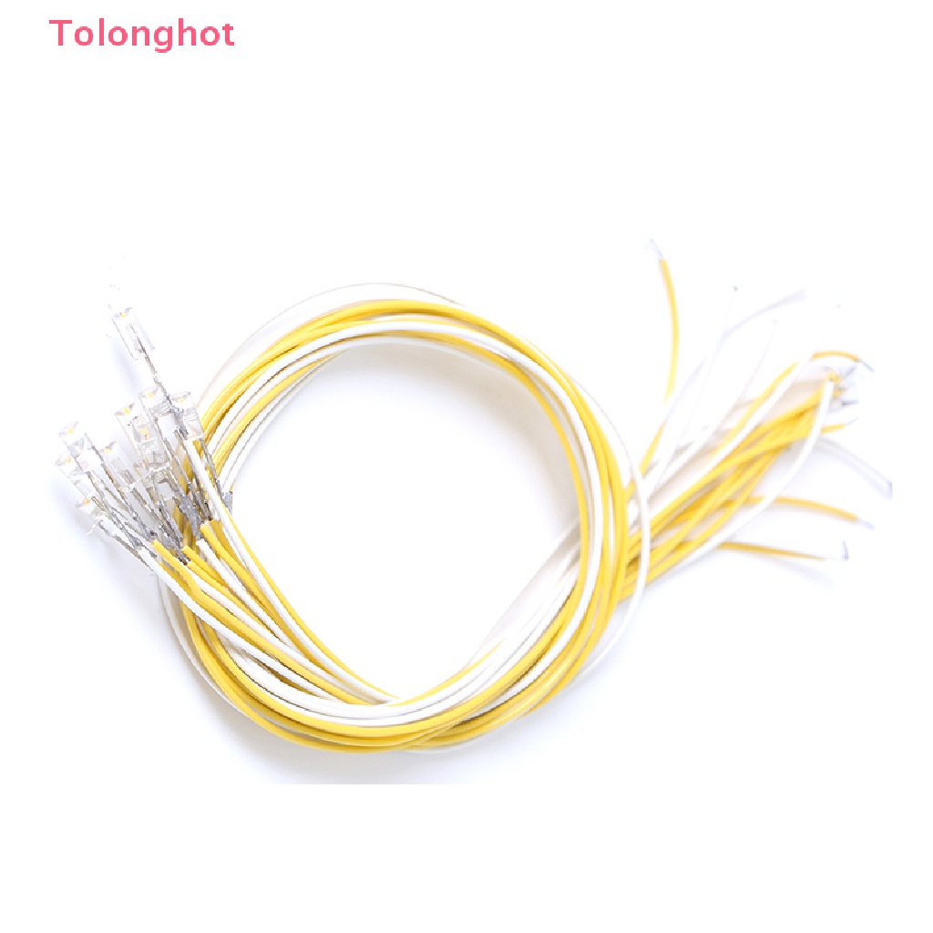 Set 10 Đèn LED 20cm 1: 12 Dùng Để Trang Trí Nhà Búp Bê