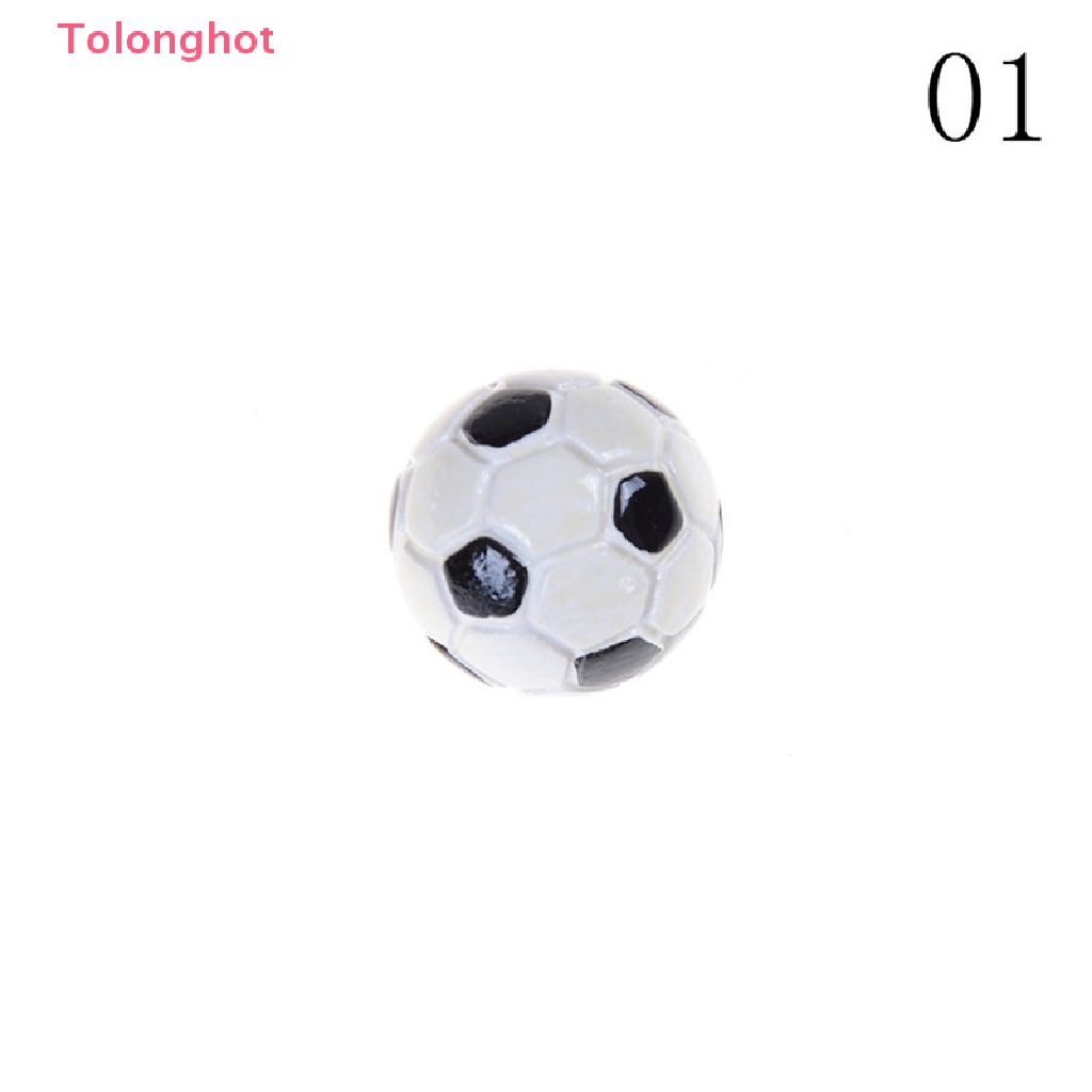 Mô Hình Quả Bóng Đá / Bóng Đá / Bóng Rổ Mini Tỷ Lệ 1: 6 / 1: 12 Trang Trí Nhà Búp Bê