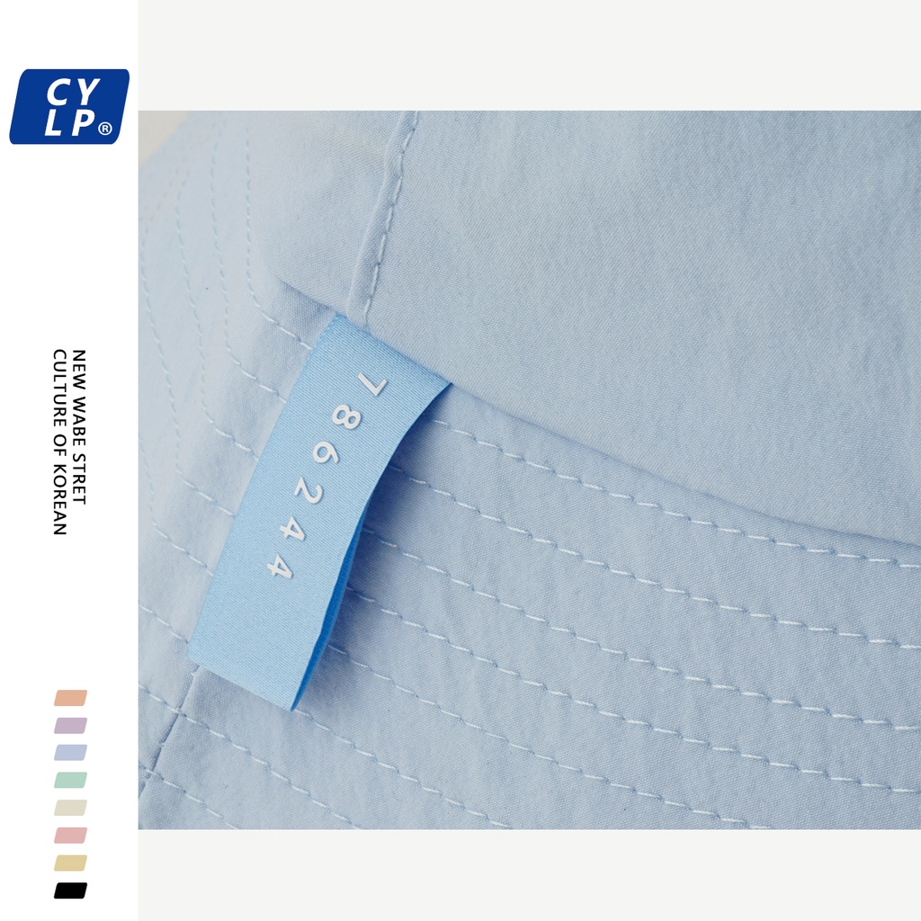 Mũ Tai Bèo Mỏng Chống Nắng Nhanh Khô Màu Sắc Tươi Sáng Phong Cách Harajuku Hàn Quốc Cho Nữ