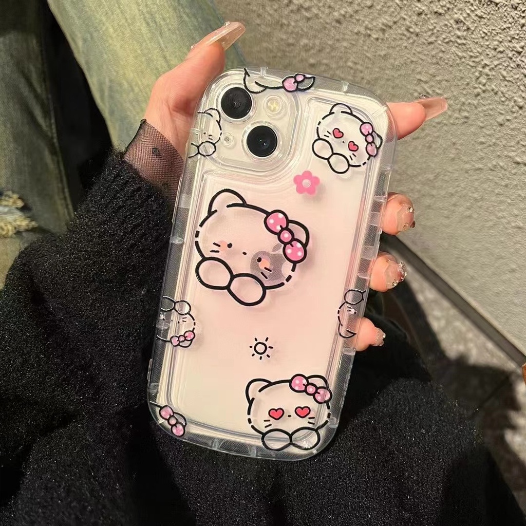 Ốp Điện Thoại TPU Mềm Trong Suốt Có Túi Khí Chống Sốc Cho Iphone 14 Plus 13 Pro Max 12 Mini 11 X Xs Xr 8 7