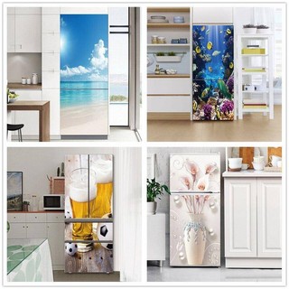 Miếng đề can dán trang trí tủ lạnh / tủ lạnh bằng pvc chống thấm nước