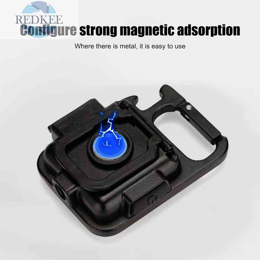 Móc Khóa Đèn Pin LED COB 400lm Chống Nước