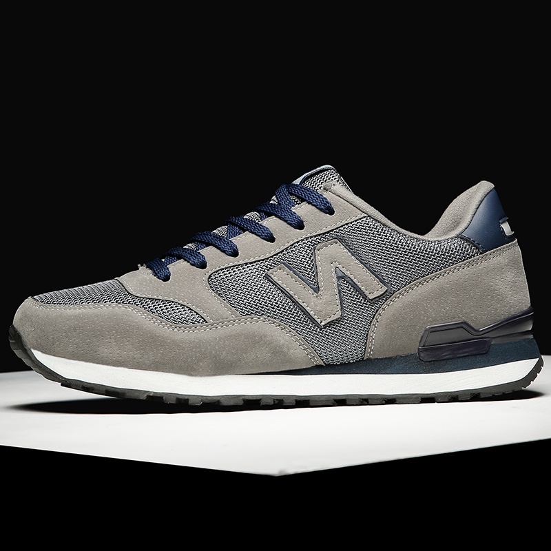 Giày Thể Thao Lưới Chữ N Đế Đệm Khí Chống Trượt Chống Mòn Thời Trang Mùa Hè Cho Nam Và Nữ