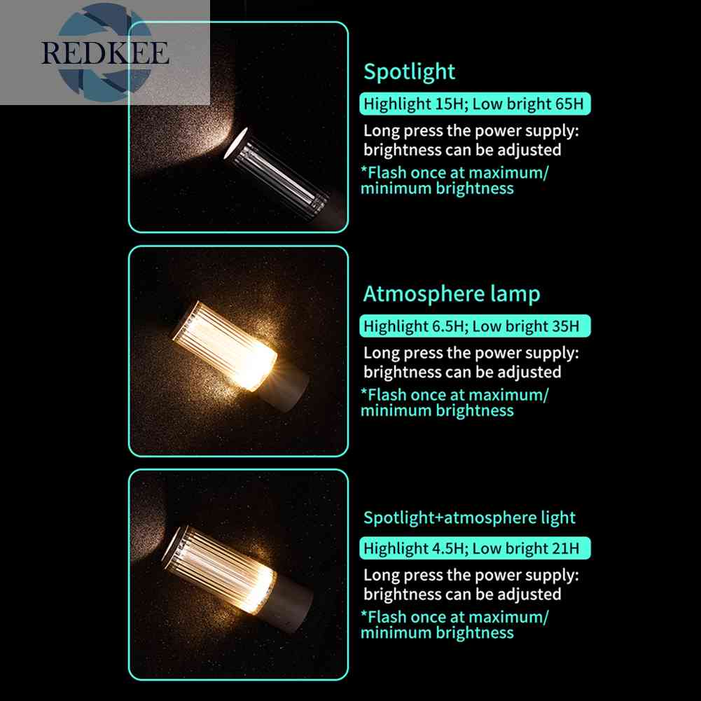 Đèn LED Sạc Cổng USB Loại C Dùng Khi Đi Cắm Trại / Leo Núi / Du Lịch