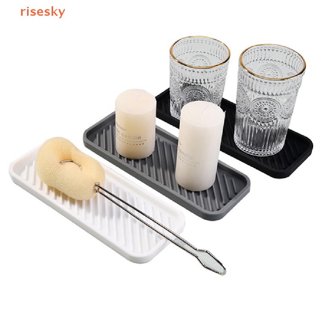 Thảm Phơi Khô Bằng Silicone Cho Bồn Rửa Nhà Bếp / Phòng Tắm